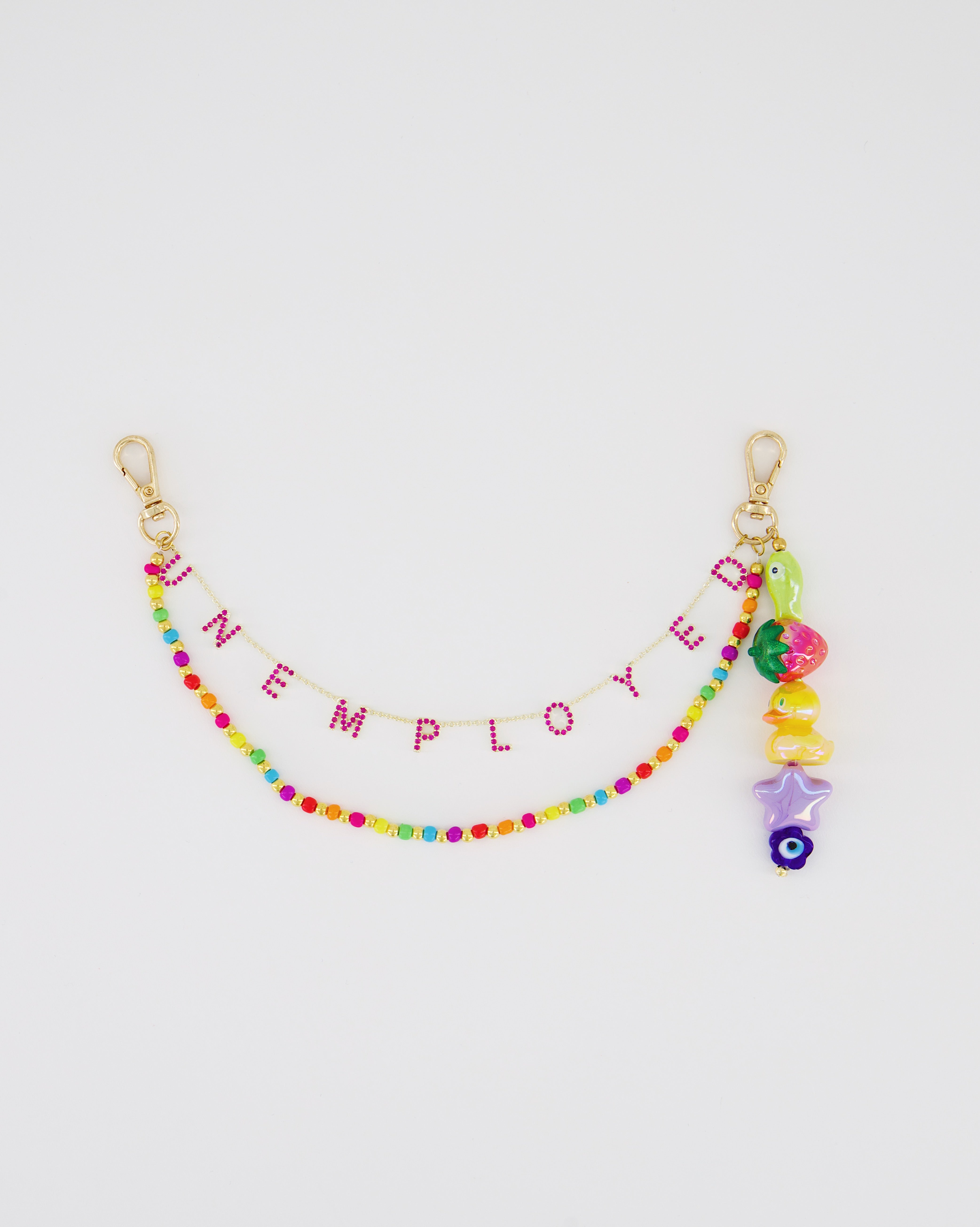 UNEMPLOYED BAG CHARM