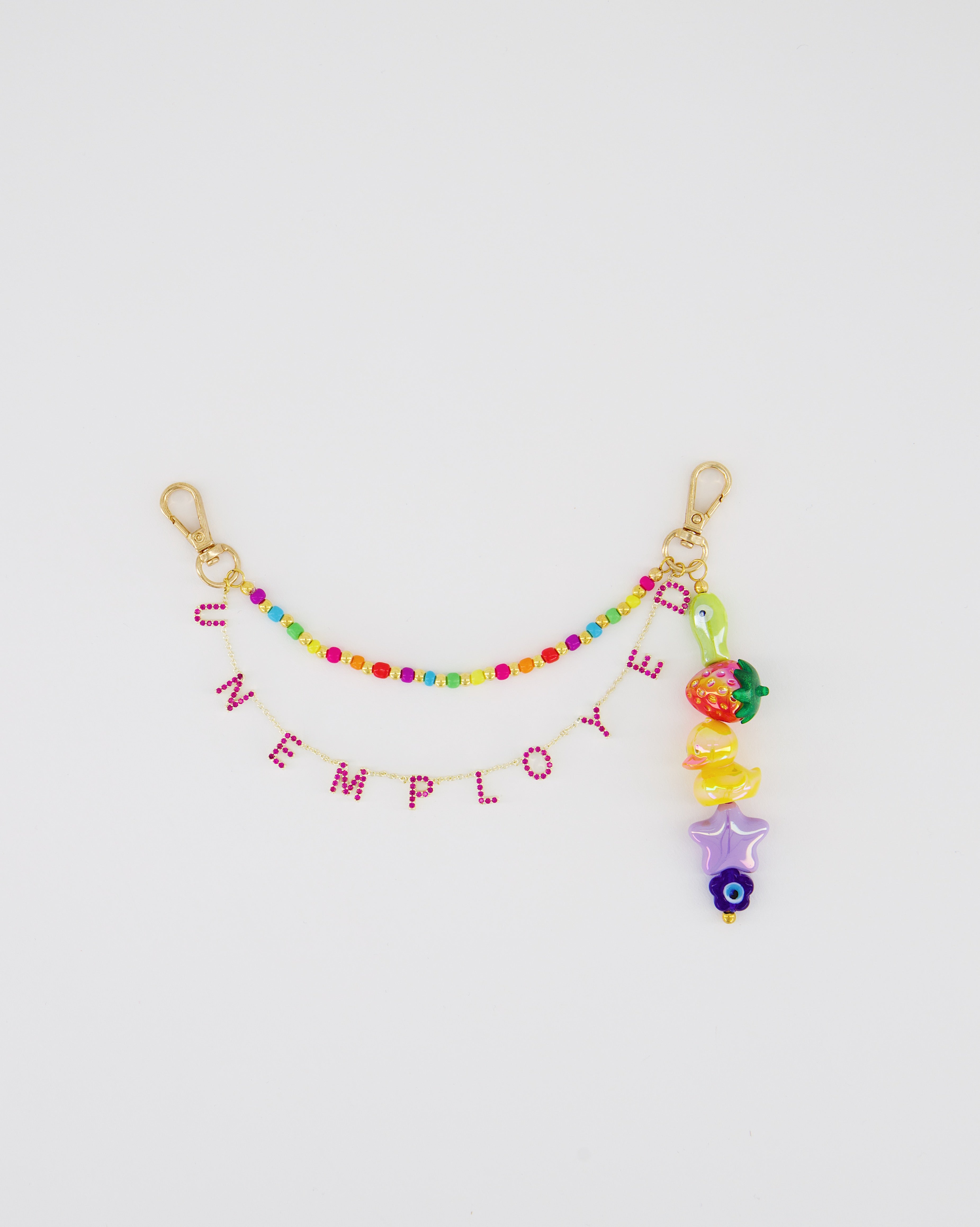 UNEMPLOYED BAG CHARM