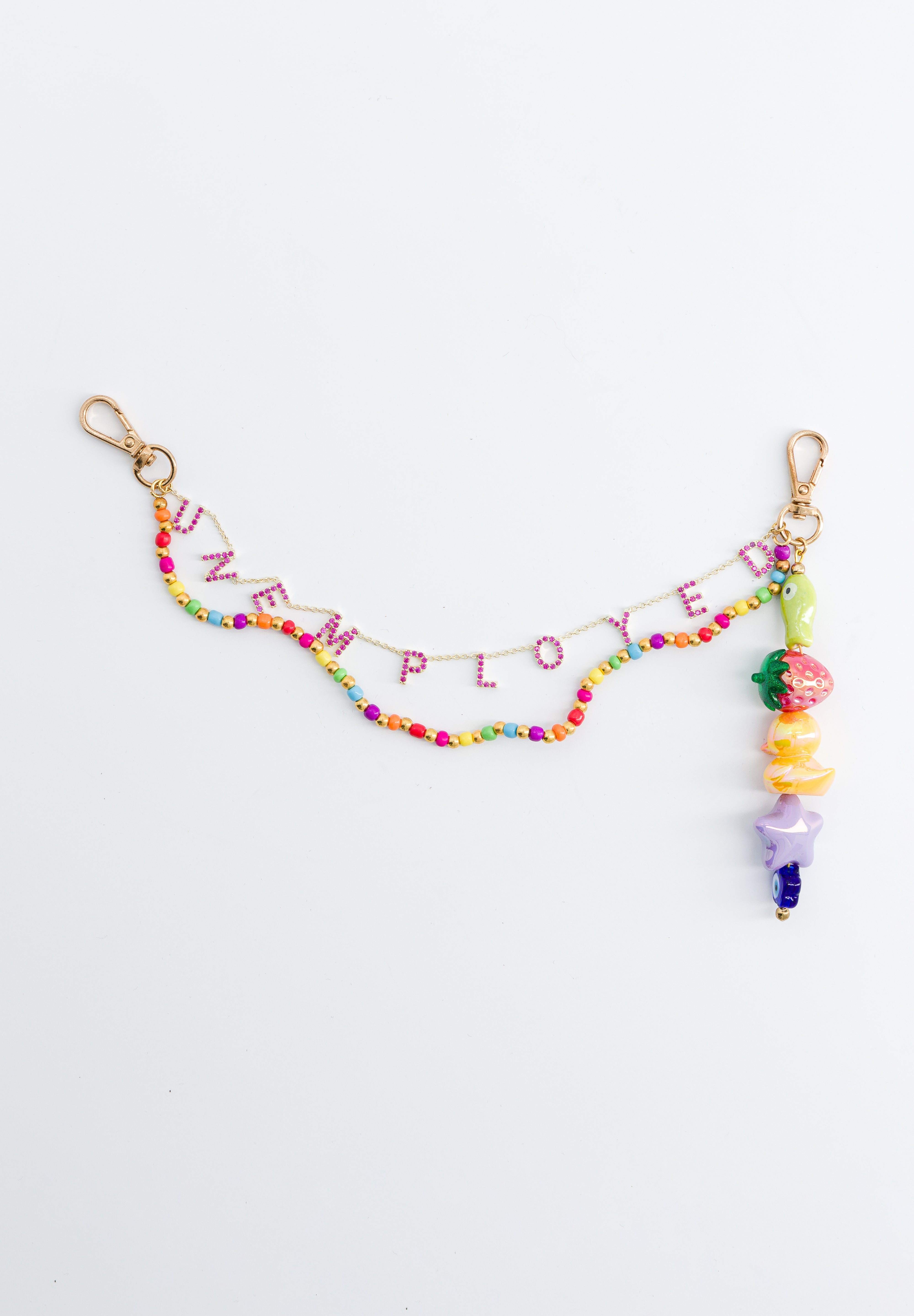 UNEMPLOYED BAG CHARM